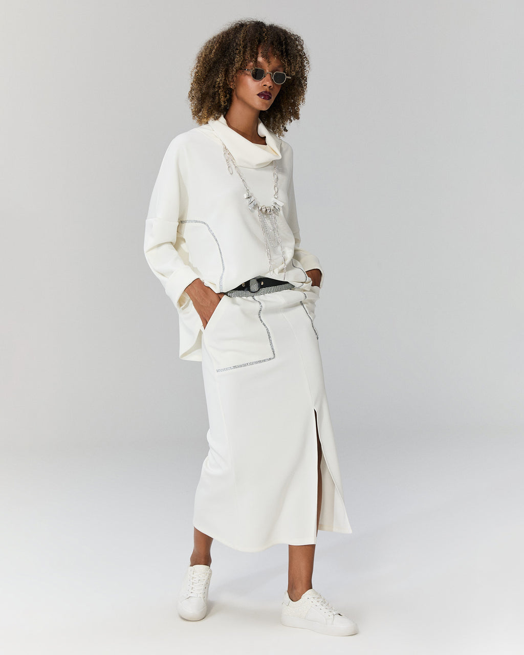 Set Blouse & Skirt