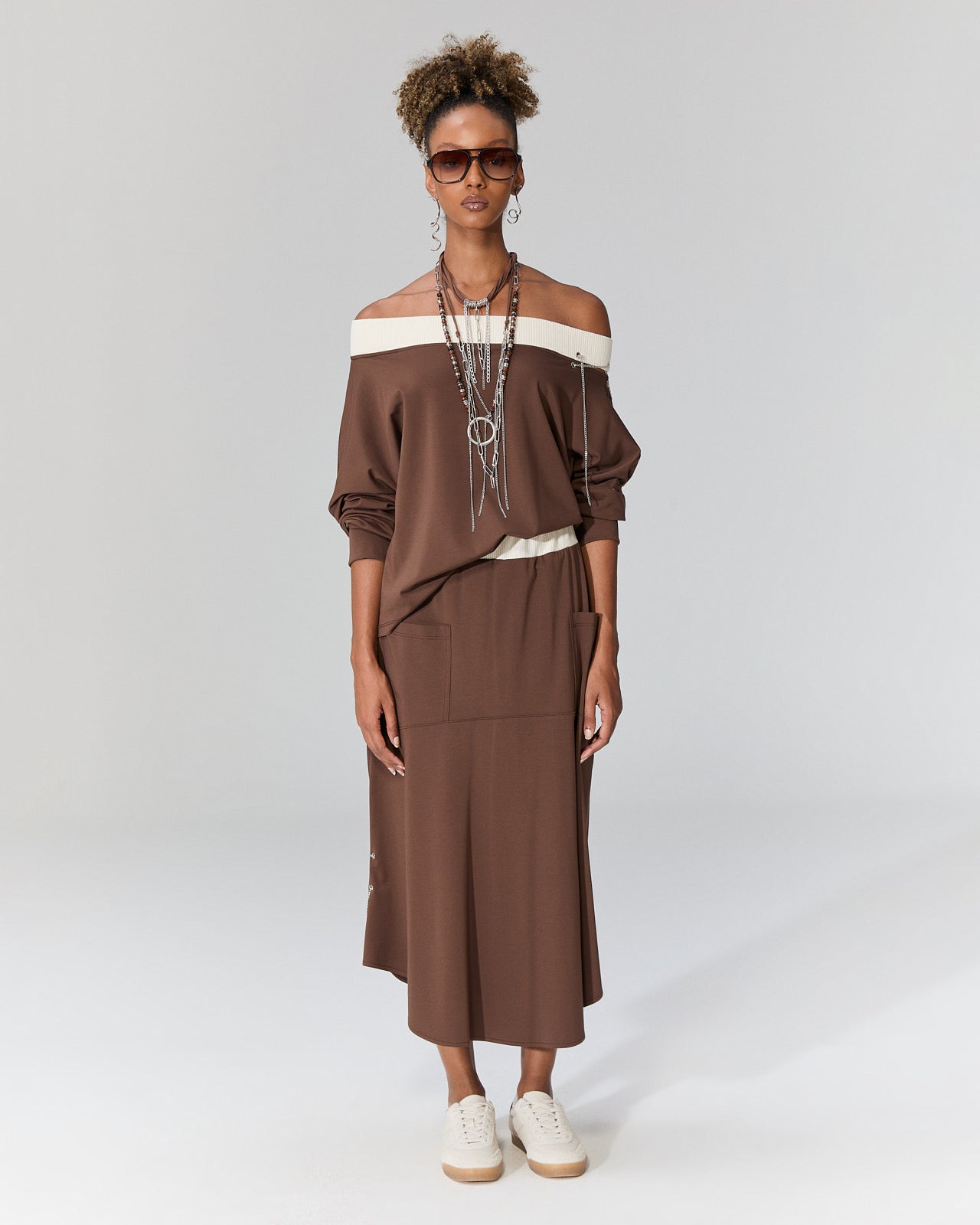 Set Blouse & Skirt