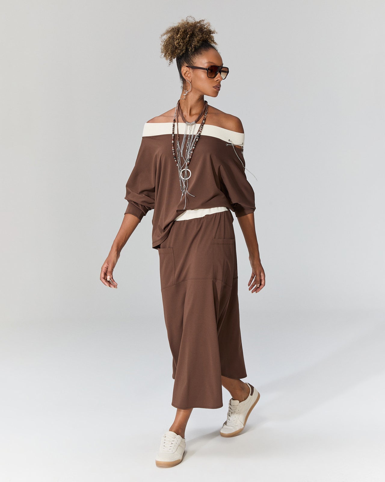 Set Blouse & Skirt