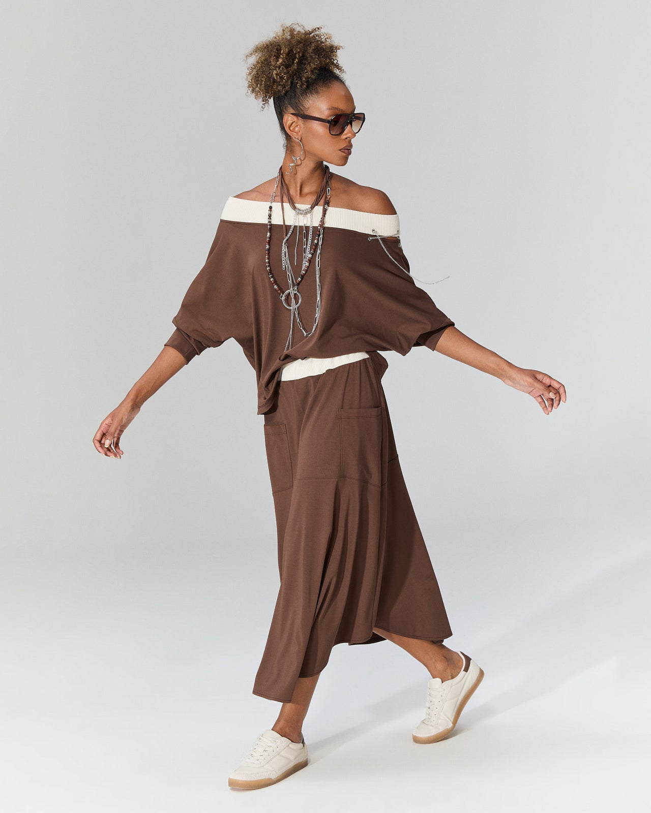 Set Blouse & Skirt