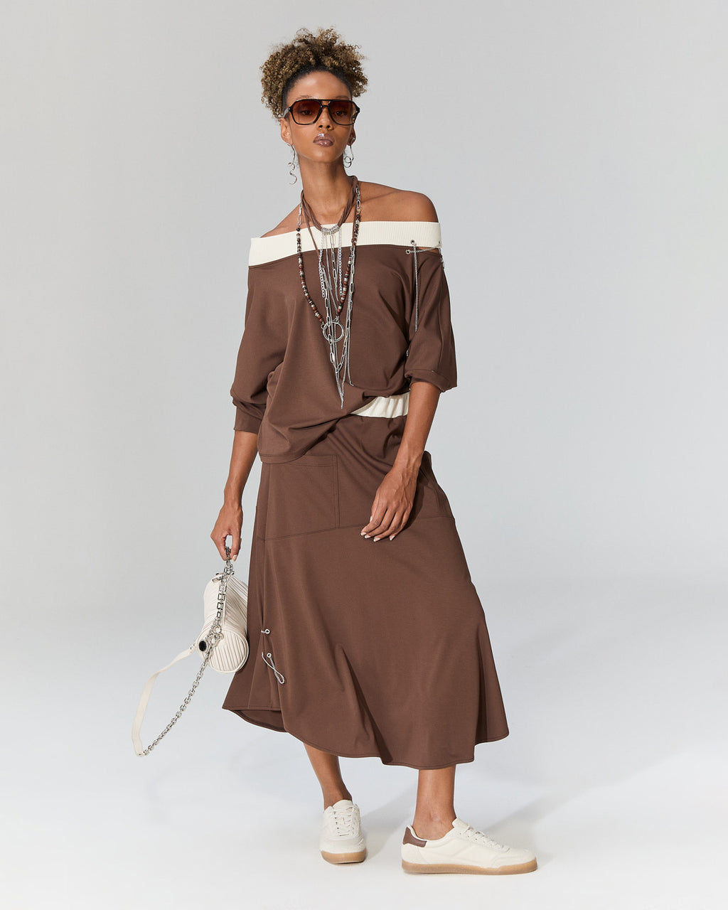 Set Blouse & Skirt